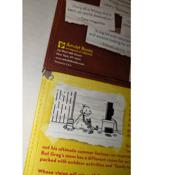 Lot 5 Diary Of A Wimpy Kid Hardcover Teen Books Never Read Jeff Kinney Mint - Picture 6 of 11